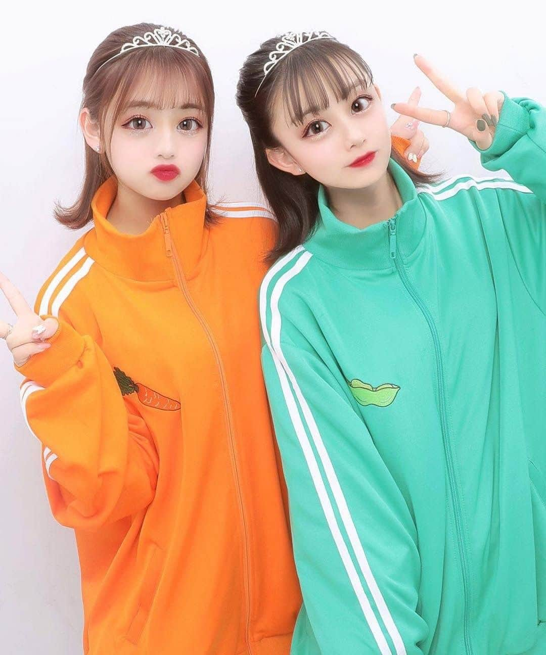 上ノ堀結愛さんのインスタグラム写真 - (上ノ堀結愛Instagram)「🧡💚🧡💚」4月3日 14時54分 - yua.0201