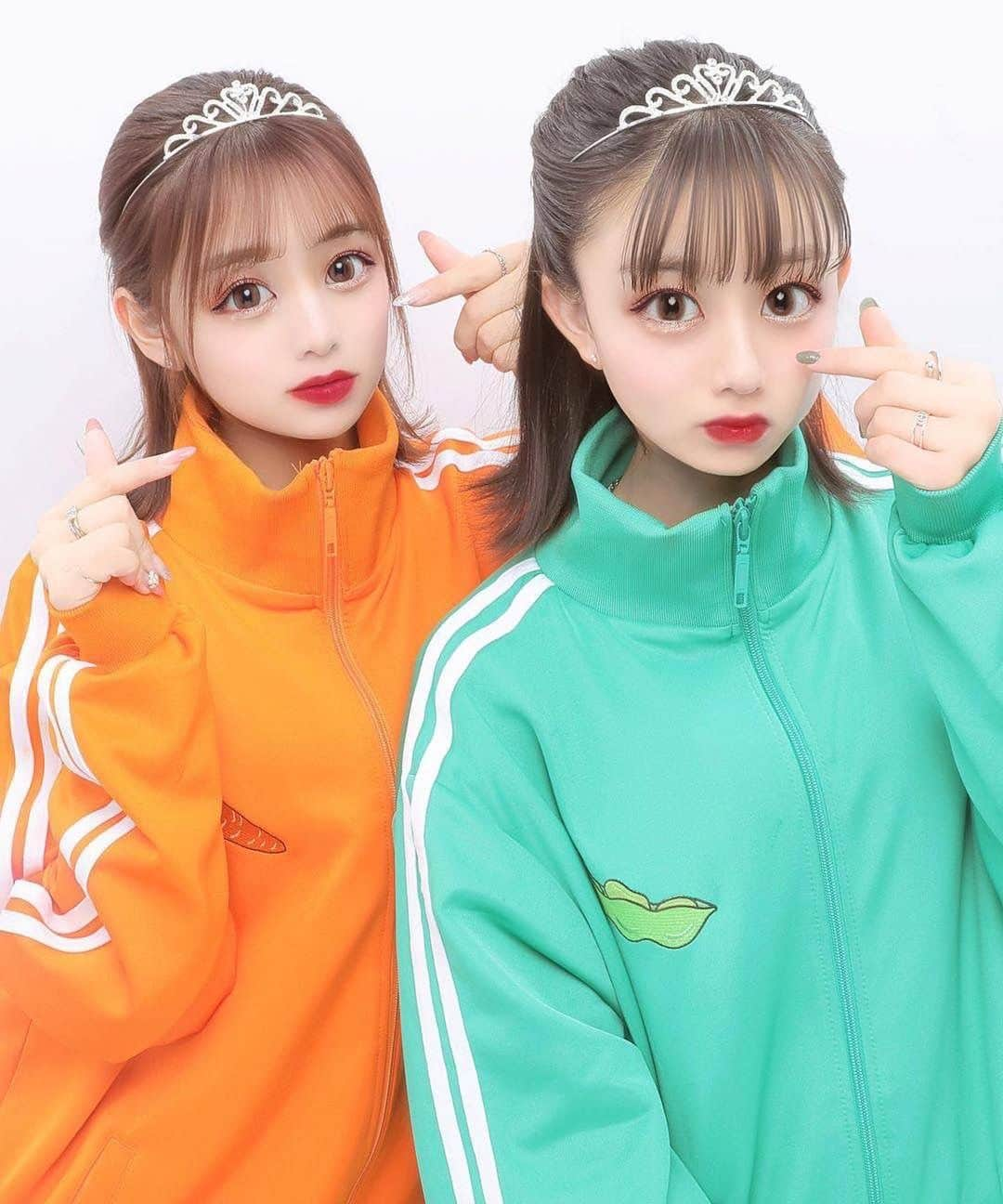 上ノ堀結愛さんのインスタグラム写真 - (上ノ堀結愛Instagram)「🧡💚🧡💚」4月3日 14時54分 - yua.0201