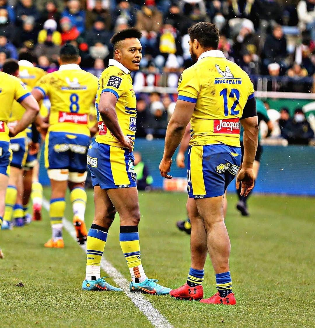 松島幸太郎のインスタグラム：「Important BP win💪🏽🦍  #asm #clermont」