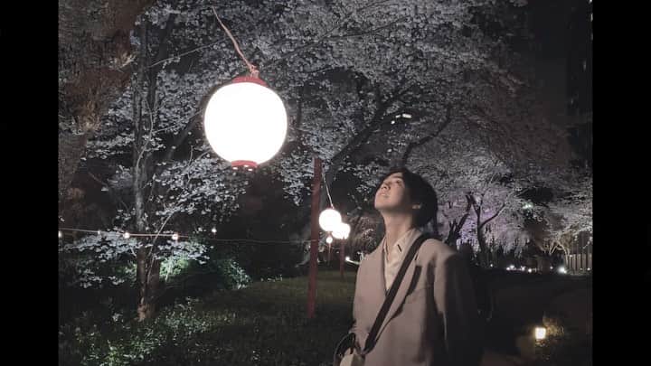 片寄涼太のインスタグラム：「一緒にお花見気分。🌸✨  #サクライロ  #手づくり感もどうかお許しを 🙏」