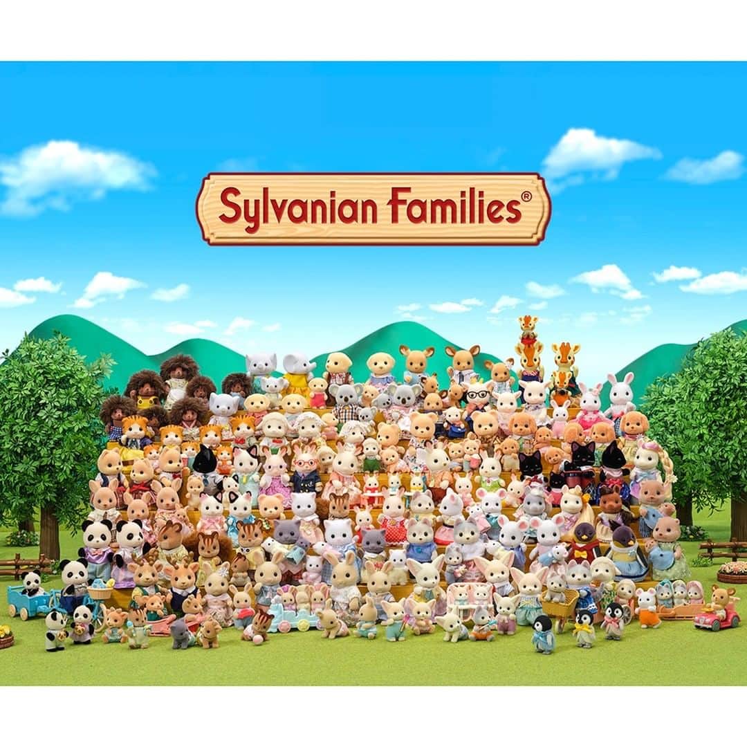 のインスタグラム：「今年で発売37年目を迎えるシルバニアファミリー🏠  エポック社公式Instagramでもシルバニアファミリーの魅力を発信していきます✨ みなさんお楽しみに♪  #シルバニアファミリー #シルバニア #sylvanianfamilies #calicocritters #sylvanian #エポック社」