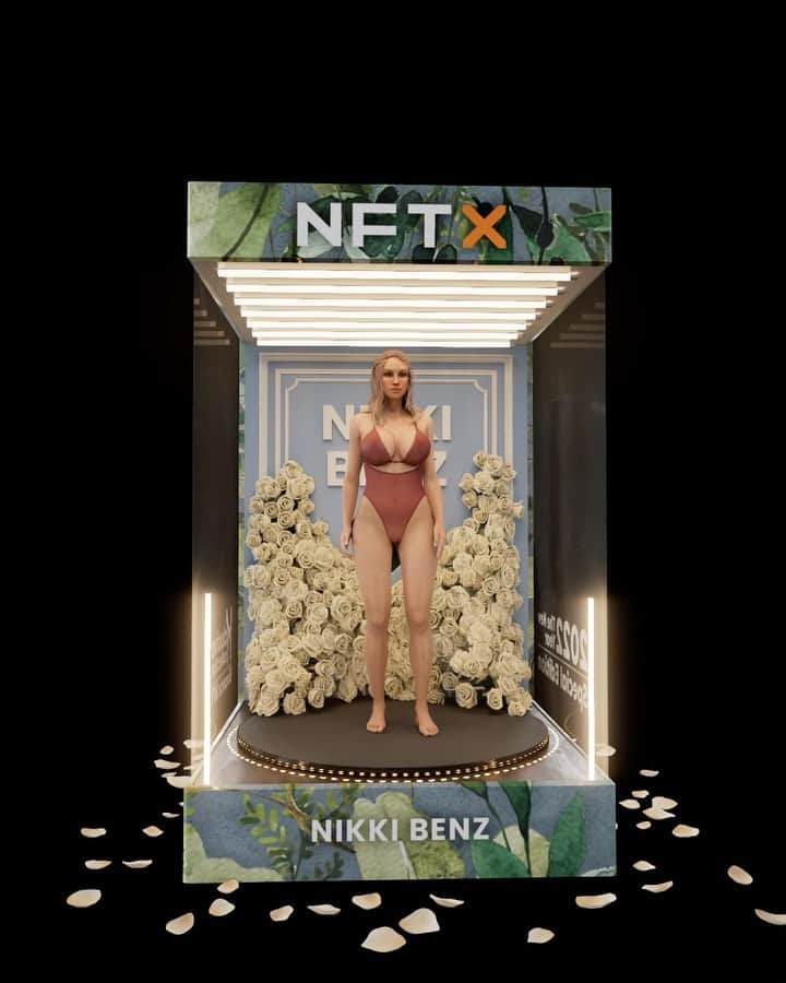 ニッキー・ベンツのインスタグラム：「Coming soon. Press play #▶️ 😏 #nft #doll @nftxcards」