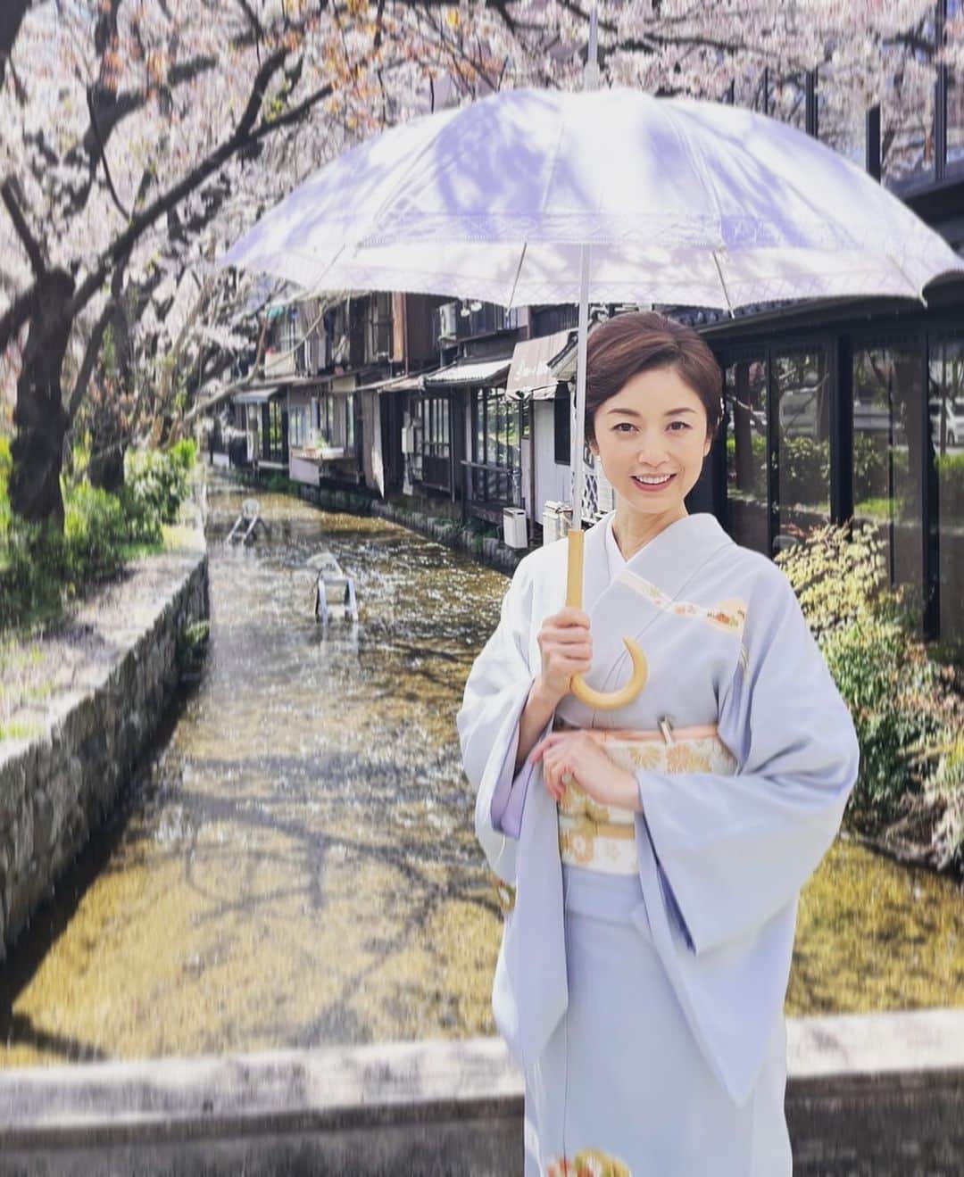 高岡早紀 さんのインスタグラム写真 - (高岡早紀 Instagram)「京都の桜も綺麗です。」4月5日 14時33分 - saki_takaoka