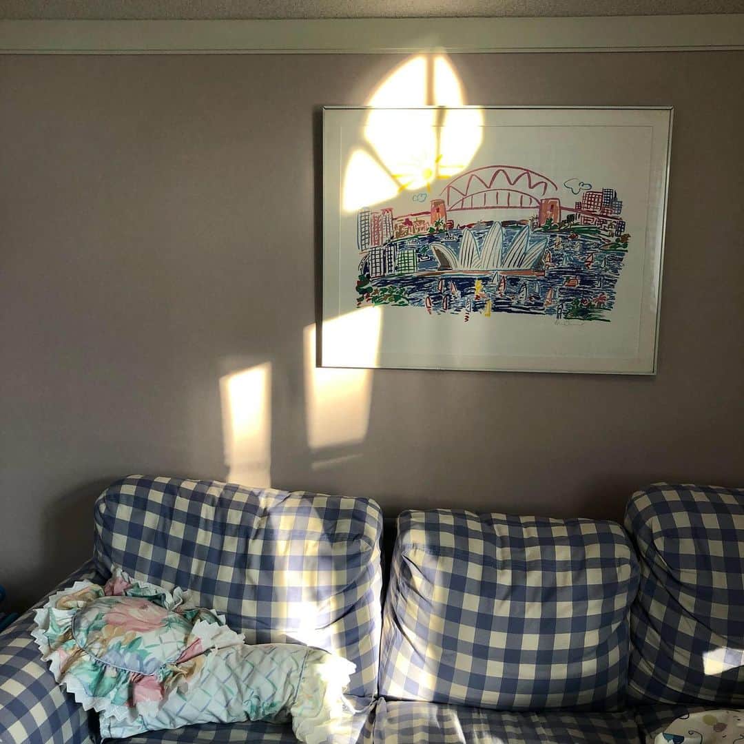 オクヒラテツコ（ぺこ）さんのインスタグラム写真 - (オクヒラテツコ（ぺこ）Instagram)「朝起きてリビングに行ったときの、この光の差し込みがとってもすき☀️」3月12日 20時12分 - pecotecooo