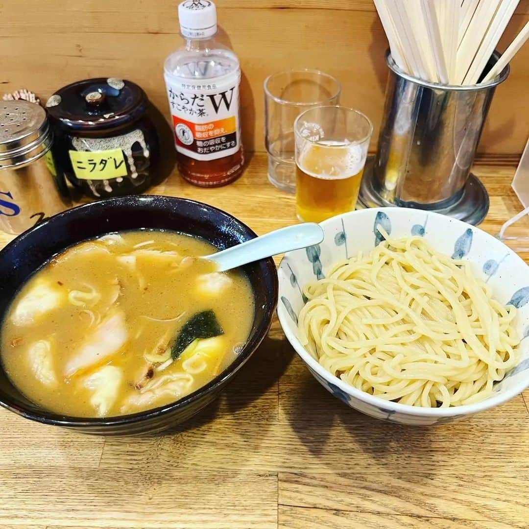 下柳剛さんのインスタグラム写真 - (下柳剛Instagram)「久しぶりの大勝軒 #つけ麺 #大勝軒」3月13日 18時00分 - shimoyanagi_tsuyoshi