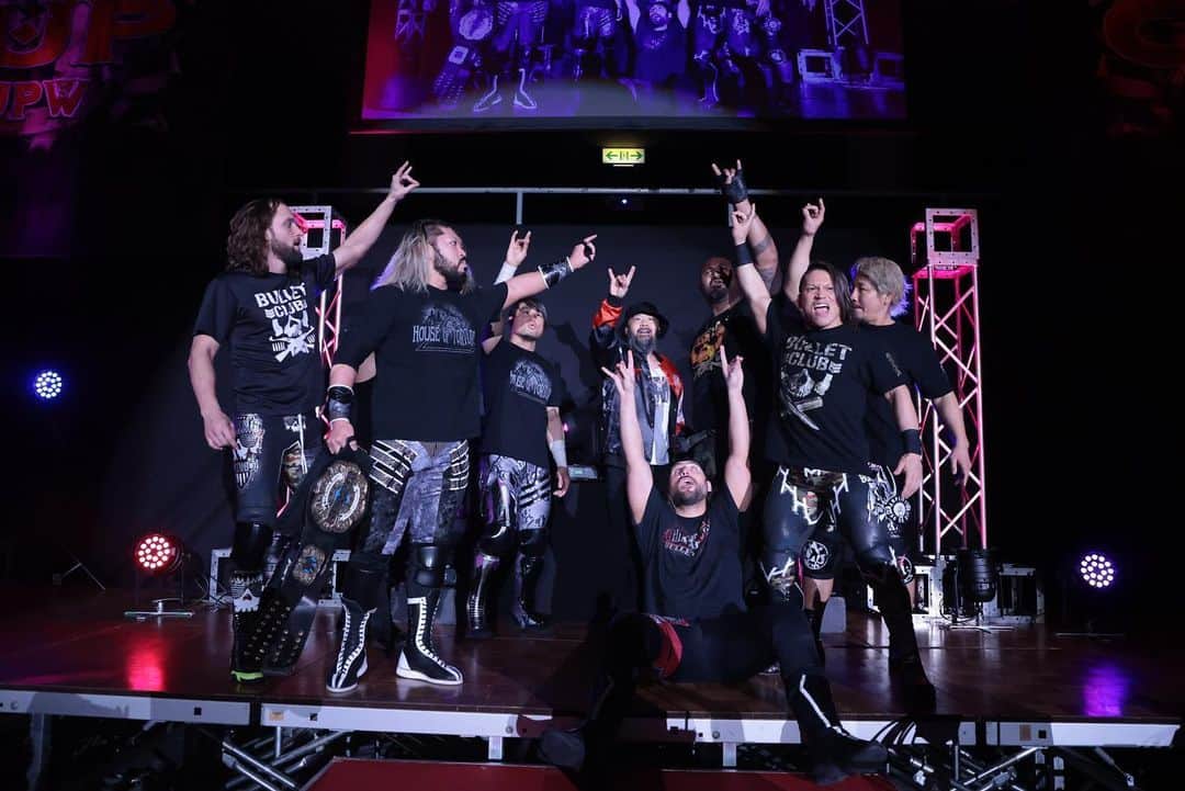 石森太二のインスタグラム：「BULLET CLUB🤘  #bc4life #bulletclub」