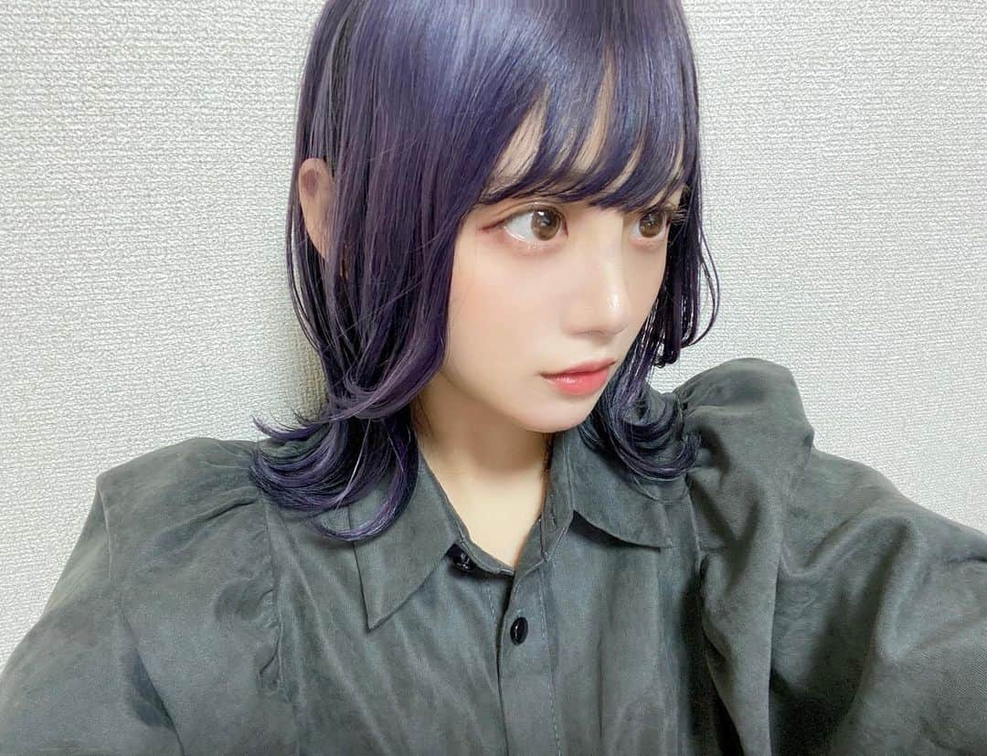 伏木結晶乃さんのインスタグラム写真 - (伏木結晶乃Instagram)「パープルのアンブレラカラーにしてもらいました☔️💜  やっぱり紫が大好き！！！ いつもありがとうございます☺︎ 1周年おめでとうございます㊗️  @__y_o_n_e__  @and_by_spica   #アンドバイスピカ #パープル #ニューカラー」3月14日 20時50分 - yukinofushiki_