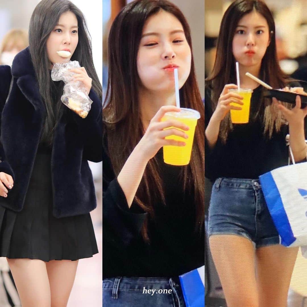 カン・ヘウォンのインスタグラム：「Will we ever get photos of hyewon eating at the airport again ? 🥺  - [#KANGHYEWON#HYEWON#강혜원#Kpopdol#likeforfollow#followforlike#like4like#l4l]」