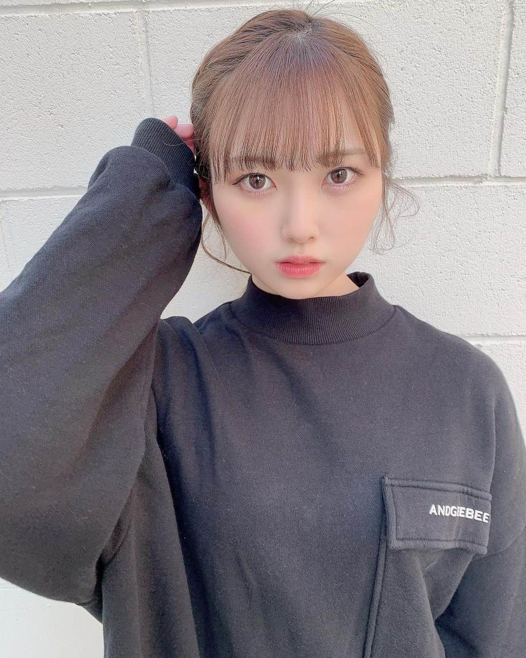 山内祐奈のインスタグラム：「BLACK🖤!!」