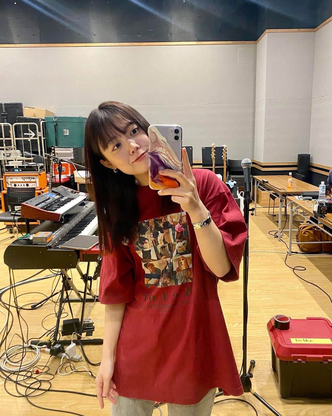 Peppe（緑黄色社会）のインスタグラム：「ツアー準備、ばっちりりり👍👍👍」
