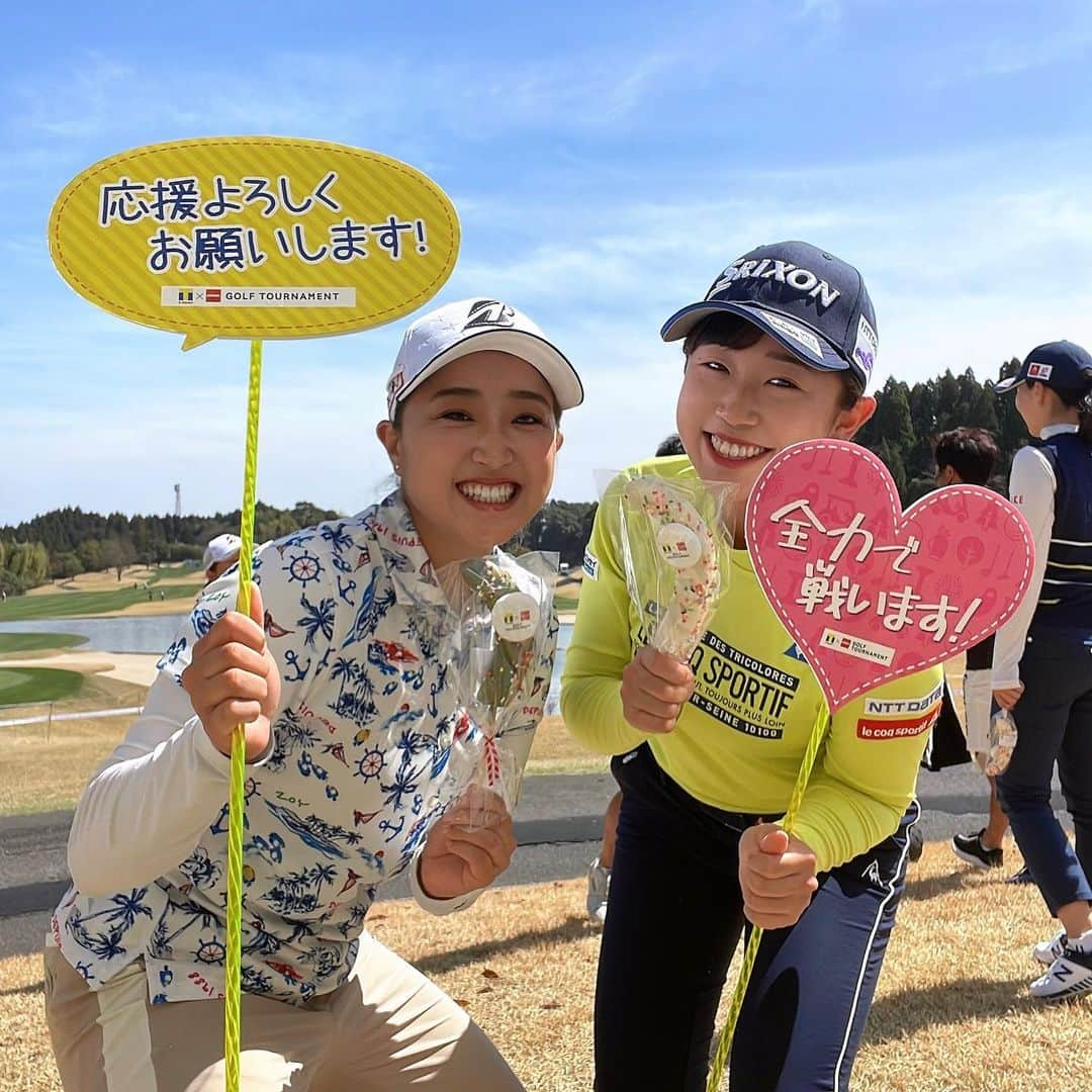 菅沼菜々さんのインスタグラム写真 - (菅沼菜々Instagram)「今週はTポイント×ENEOS ゴルフトーナメント(・ω・)🎶💙」3月15日 17時44分 - nanasuganuma_official