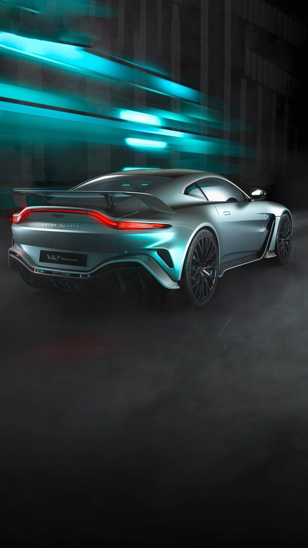 アストンマーチンのインスタグラム：「The ultimate realisation of a bloodline which began back in 1950.  The final time that a Vantage will be fitted with a V12 engine – this is V12 Vantage.  Click the link in our bio to discover more.  #AstonMartin #V12Vantage #NeverLeaveQuietly」