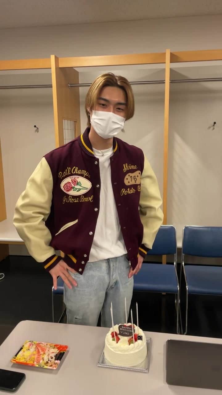 のインスタグラム：「宇原雄飛21歳誕生日配信🎉」