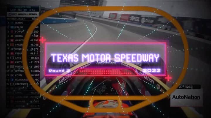 ロマン・グロージャンのインスタグラム：「This Is How I'm Gonna RACE my first Super Speedway In Texas | INDYCAR Track Guide Welcome to the « Great American Speedway » 🇺🇸🤠 Full video ⬇️  📺 https://youtu.be/0wmG4Zq0v6U  #xpel375 #texas #superspeedway #youtube  #INDYCAR #Romain #2022 #romaingrosjean」