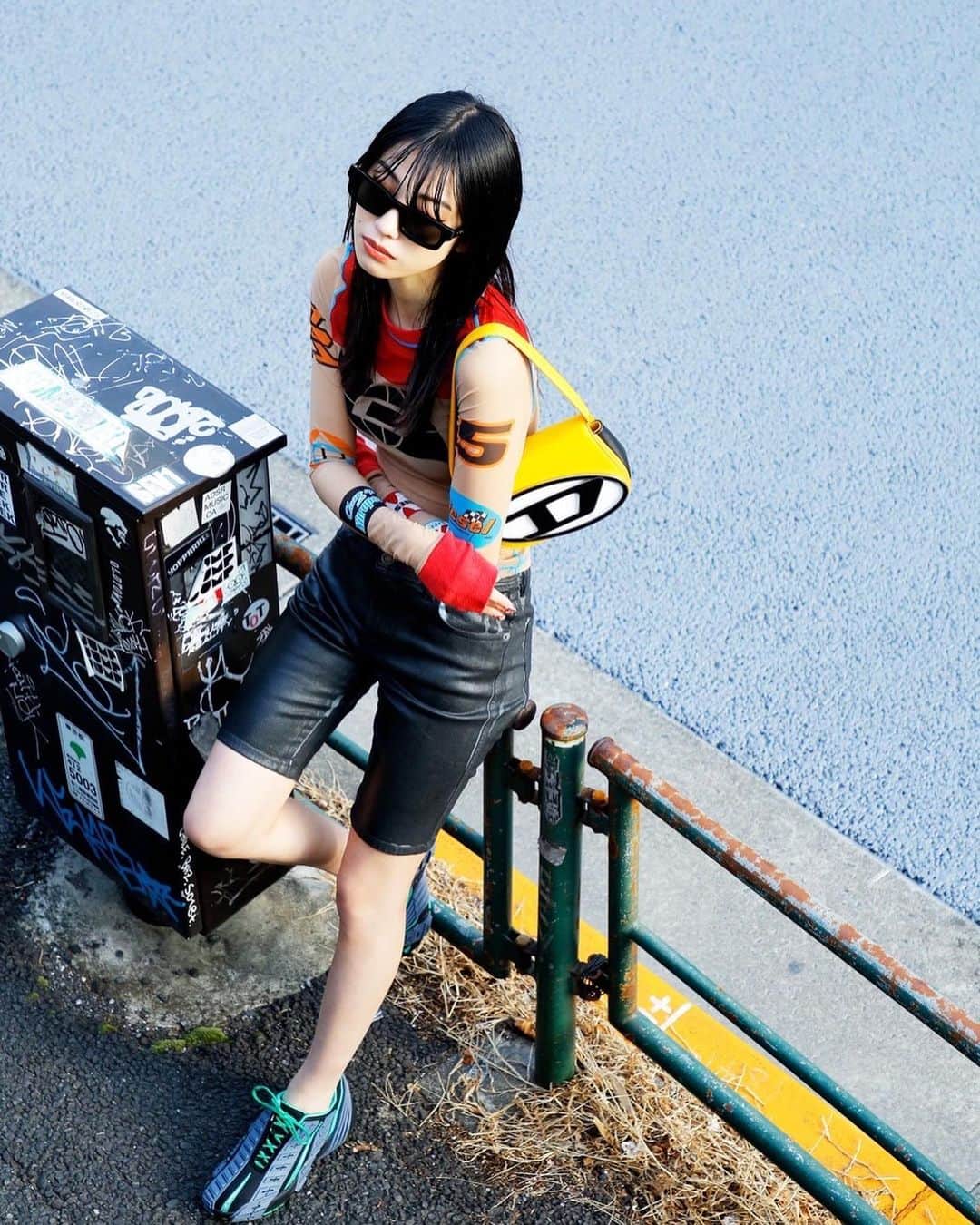 北澤舞悠（まゆちる）のインスタグラム：「@diesel  @drop_tokyo  #DieselPrototype  #DieselSS22」