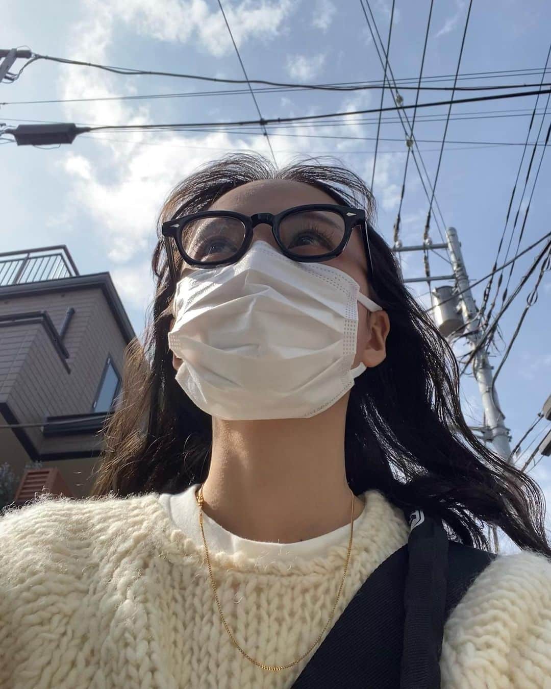 小嶋彩音のインスタグラム：「🌬🚲」