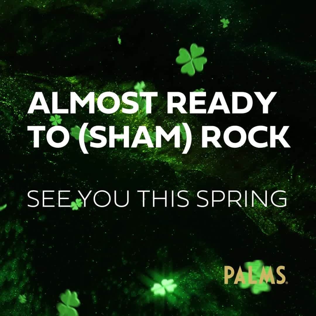 Palms Casino Resortのインスタグラム：「May you find your pot of gold today! 🍀 Happy St. Patrick's Day.」