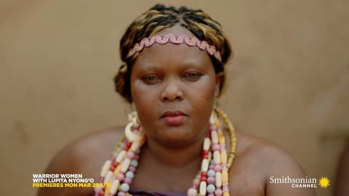 ルピタ・ニョンゴのインスタグラム：「I traveled to Benin to make a documentary about the warrior women of the Dahomey Kingdom. They are arguably the world's greatest female army and helped inspire #BlackPanther's Dora Milaje.  Watch #WarriorWomen when it premieres in the US on @Smithsonian_Channel on March 28 at 8pm ET/PT as part of their #WomensHistoryMonth programming.」