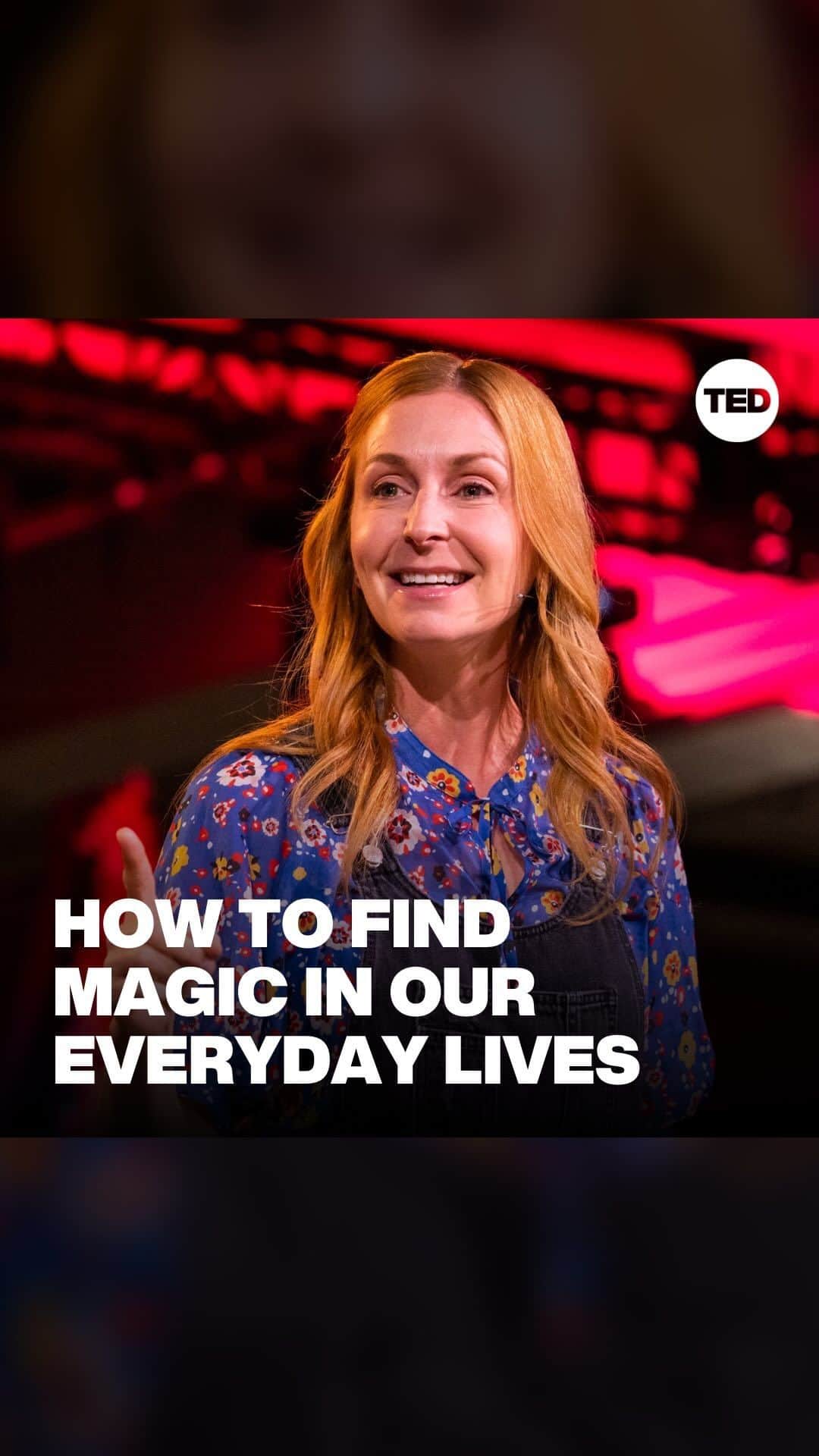 TED Talksのインスタグラム：「Does magic really exist? Yes! But while many of us think of magic as a card trick or an act of illusion, it’s actually more amazing — and accessible — than that! ✨ "Real magic is the feeling when life transforms from the ordinary into the extraordinary," says @milkbarstore founder @ChristinaTosi. In fact, magic is one of the secret ingredients that have made her treats — from her gooey under-baked pies to her uniquely frosted everyday birthday cakes — so popular. (Yum! 😋). And she believes that little spark of magic *plus* a healthy dose of rule-breaking have helped lead to her success. 💪🏽 But before you go away thinking you need to be an acclaimed baker to find the abracadabra, know this: You've got it too! You can find magic in any moment where you surprise and delight those around you. Want to learn more about this kind of everyday enchantment? Visit the link in our bio to watch the full talk.」