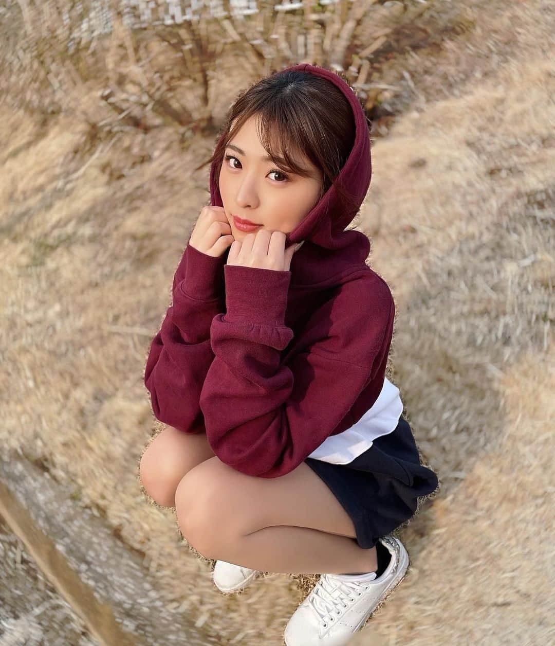 MIYABIのインスタグラム：「おはよう🌞  みやずきんちゃんだよ❤️  福岡は雨ですが🥺 1日　撮影がんばりまぁす🔥  #サイバージャパンダンサーズ」