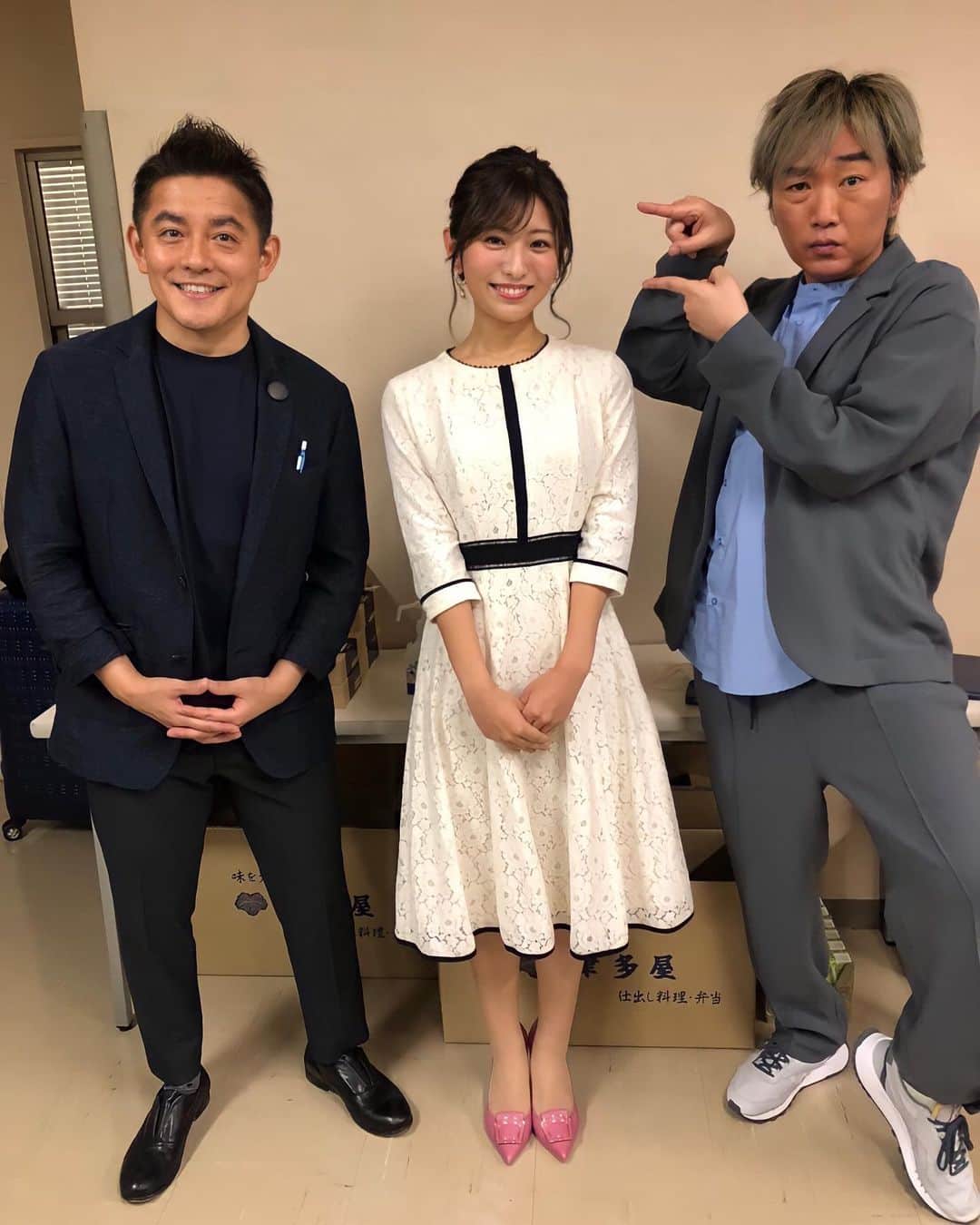のインスタグラム：「👑 . ホリプロネクスト⭐️ ありがとうございました☺️ . 8人のファイナリストの皆さん お疲れ様でした！！ そして、グランプリ受賞の 石原颯也さんおめでとうございます🎊 . みんなの真剣な姿や熱い思いが 伝わってきて感動しました🥺 これからの活躍が楽しみです！ . 私ももっと頑張ろうと思えました💪 スピードワゴンのお二人とのMCも とても楽しかったです🎶ありがとうございます！ . #ホリプロ #ホリプロネクスト #仲間 #スピードワゴン #オーディション #石原颯也」