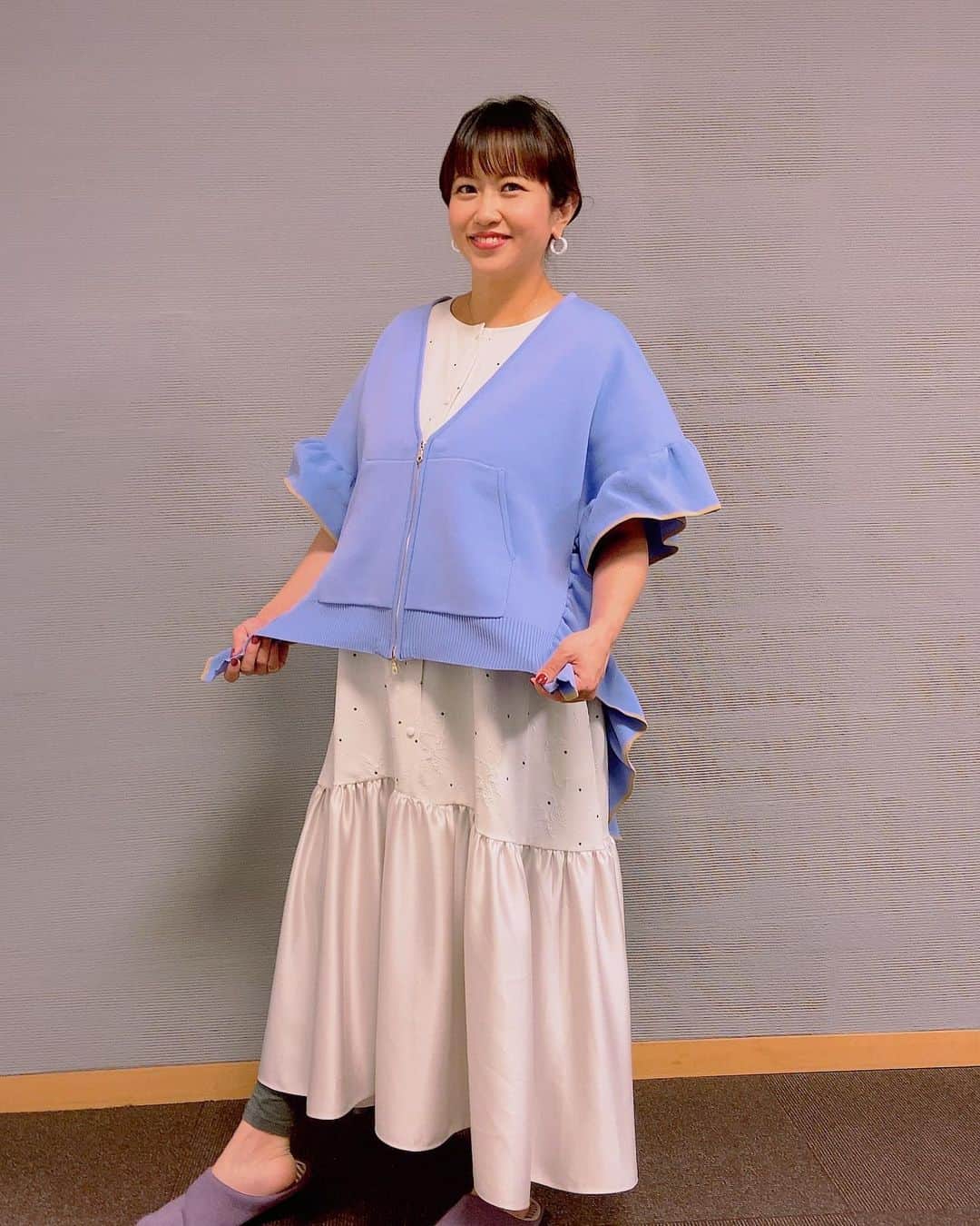 三輪記子さんのインスタグラム写真 - (三輪記子Instagram)「2022/3/17のキャスト #衣装 #キャスト #ABC #ABCキャスト #三輪記子」3月19日 19時43分 - fusakodragon