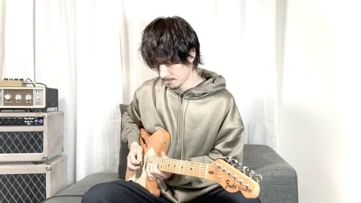 のインスタグラム：「#NingyoNoHanashi #frederic #FRDC #フレデリック #guitar #guitarist #ギター #instaguitar #guitarstagram #guitaristsofinstagram #musiciansofinstagram #music #fender #telecaster #thineline #telecasterthinline #tworock #UAD #OX #MXR #distortionii」