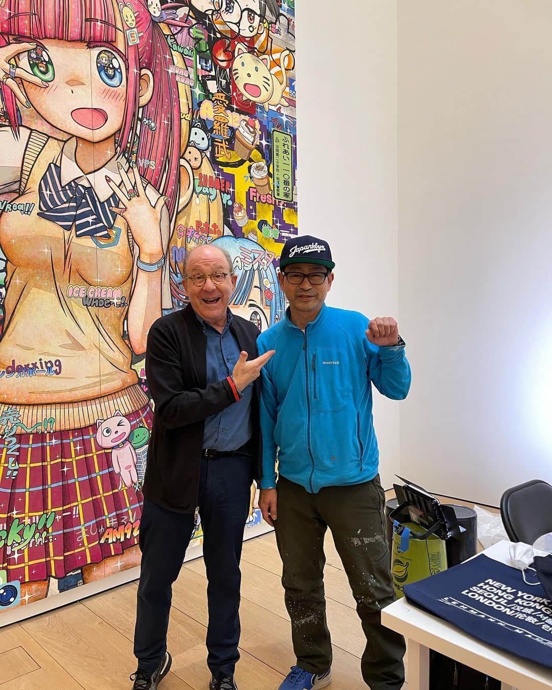 Mr.のインスタグラム：「@jerrysaltz thank you so much‼️😄🙏😭😆😃 I have always respected you」
