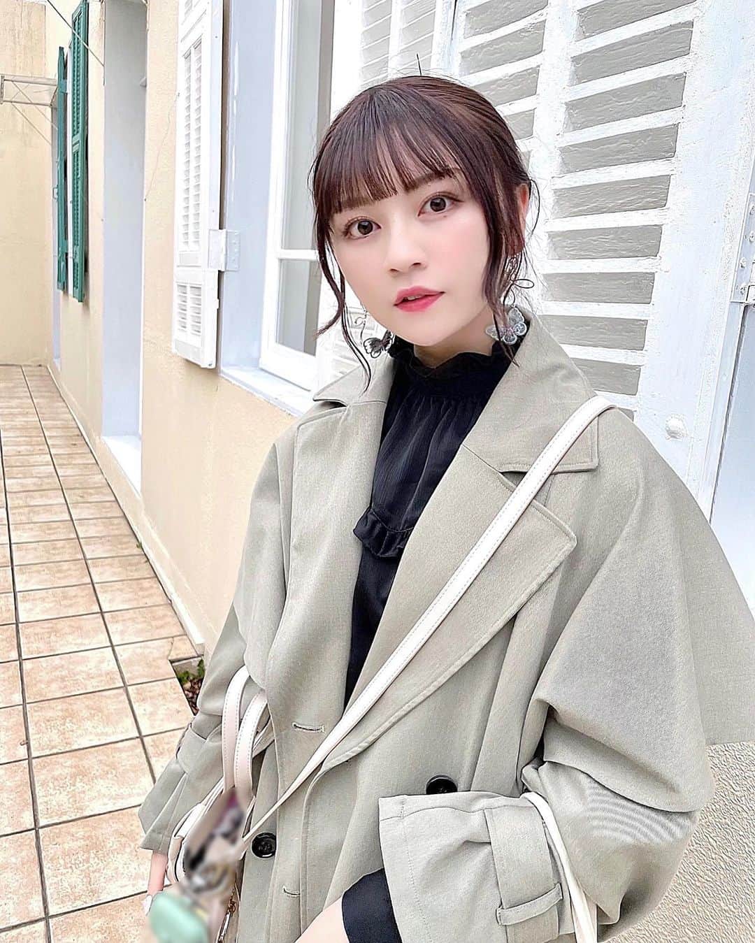 廣川奈々聖さんのインスタグラム写真 廣川奈々聖instagram きょうは撮影だったよ お天気に恵まれて最高だったなあ 花粉で目がしょぼしょぼだけど 泣 コートは今期のだよ 可愛 今日のコーデ Newcoat Redyazel