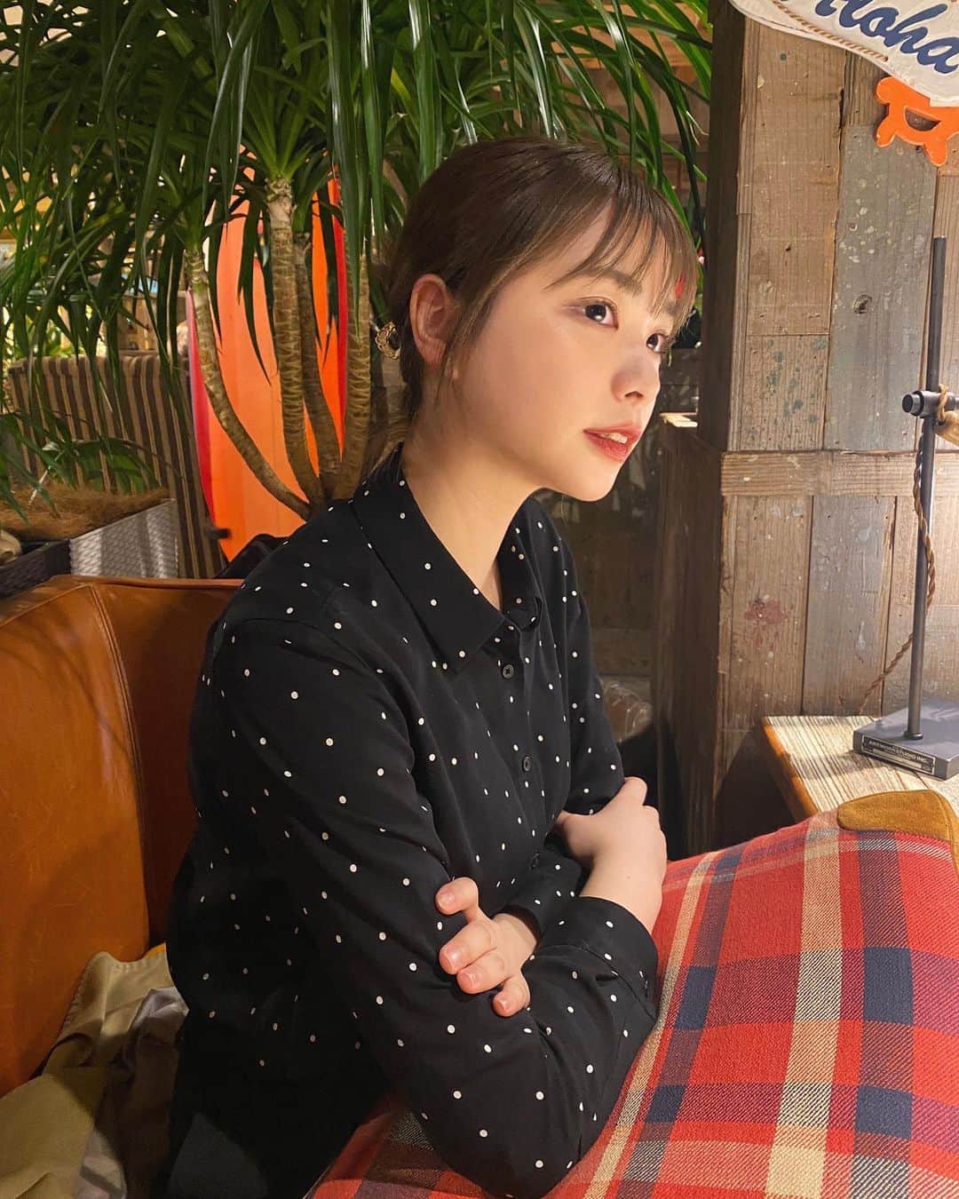 麻生果恩のインスタグラム：「いっぱい食べた〜🥞🤍  @konas_coffee」
