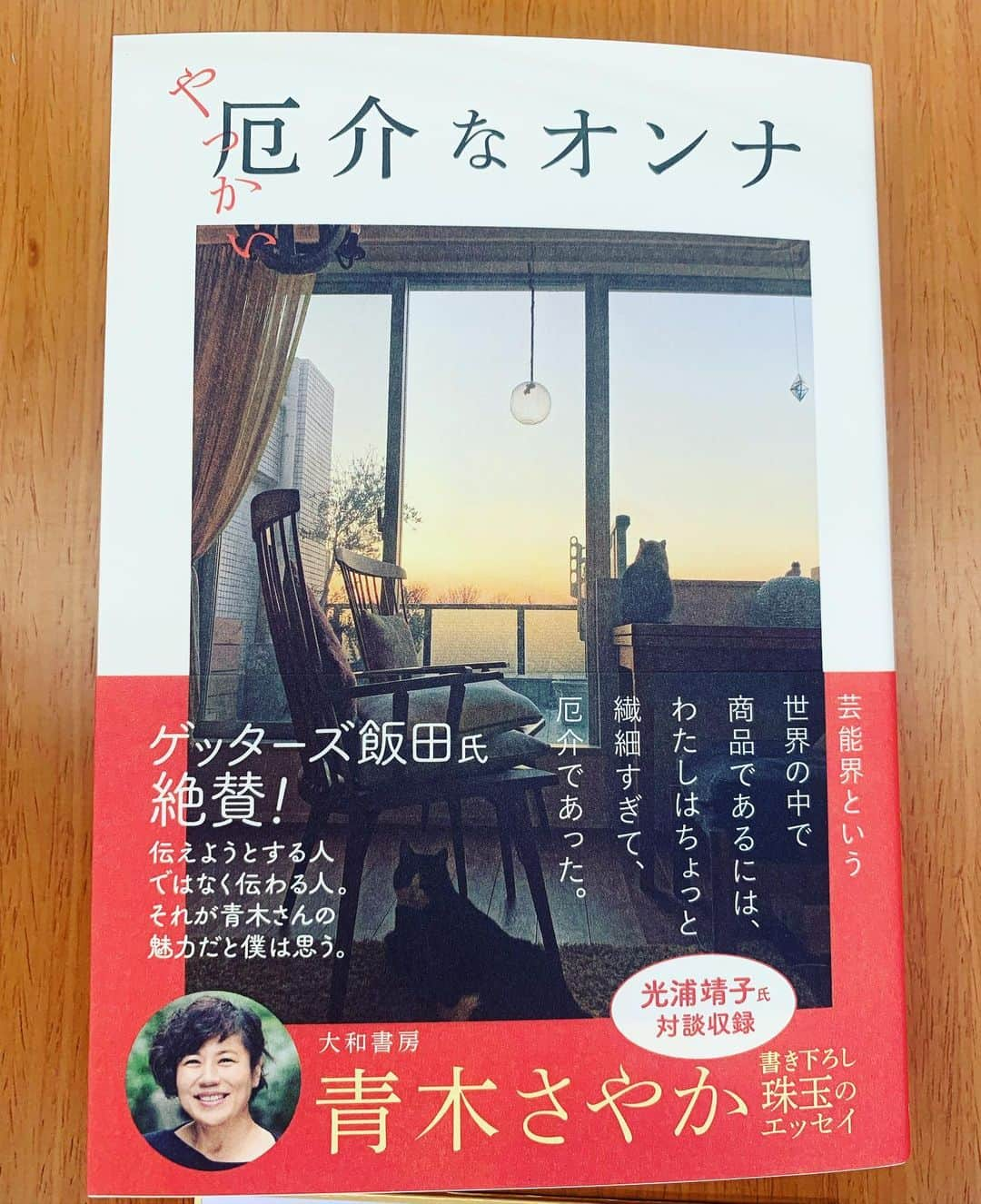 青木さやかさんのインスタグラム写真 - (青木さやかInstagram)「エッセイ「厄介なオンナ」発売中。こどもの頃は厄介ではなかった。傷ついたり傷つけたりして臆病になったから、厄介さで自分を守ろうとしたのだと思う。厄介さは嫌いではないが、相手によっては勘弁してよ、になりがちだ。だから、どうしよう。その過程にいる、そんなエッセイです。 #厄介なオンナ #大和書房　さん #エッセイ」3月20日 15時05分 - sayaka___aoki