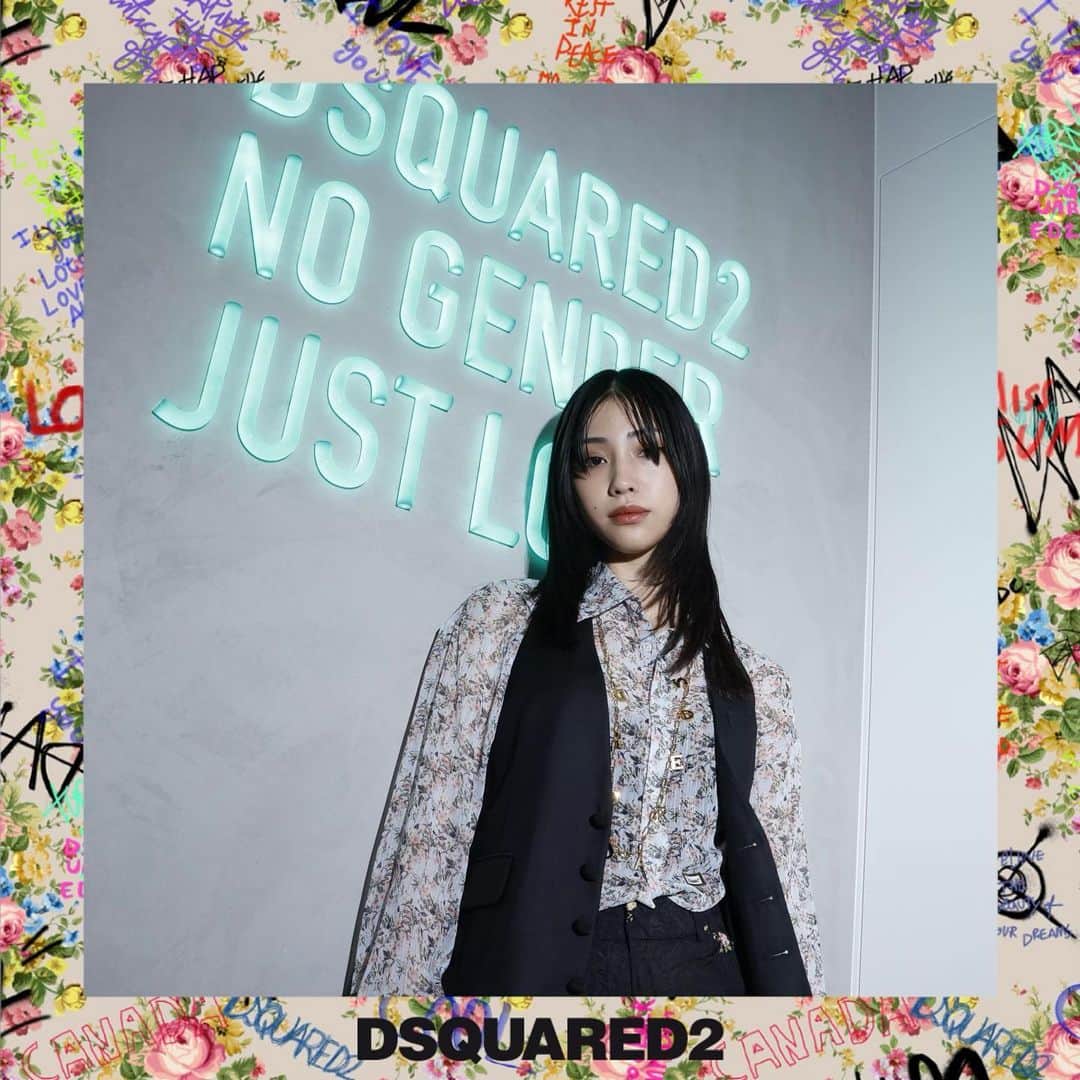 北澤舞悠（まゆちる）のインスタグラム：「@dsquared2  #d2omotesando」