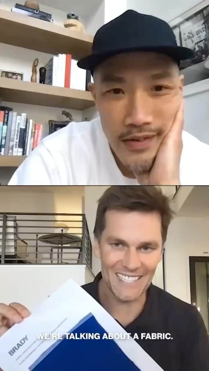 トム・ブレイディのインスタグラム：「This Tuesday we launch our Pliable Performance line. This entire collection is all about how our @bradybrand fabrics functionally move with our bodies. The same way we’ve implemented pliability for the body at @tb12sports, we’re now doing the same for the clothing you wear daily. It moves and functions so you can be at your best. I hope you love it as much as we do. LFG」