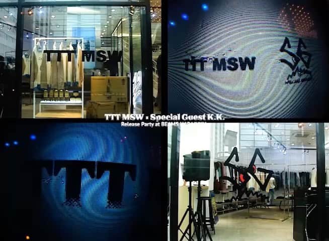 beams_harajuku_officialのインスタグラム：「. TTT MSW×SPECIAL GUEST K.K. 「Store in DJ」3.18（Fri） at BEAMS HARAJUKU  @bim_otg @kokokokondosan @18scott_is_here  @ttt_msw  @specialguestkk  @beams_harajuku   #tttmsw #specialguestkk #beams #harajuku_beams」