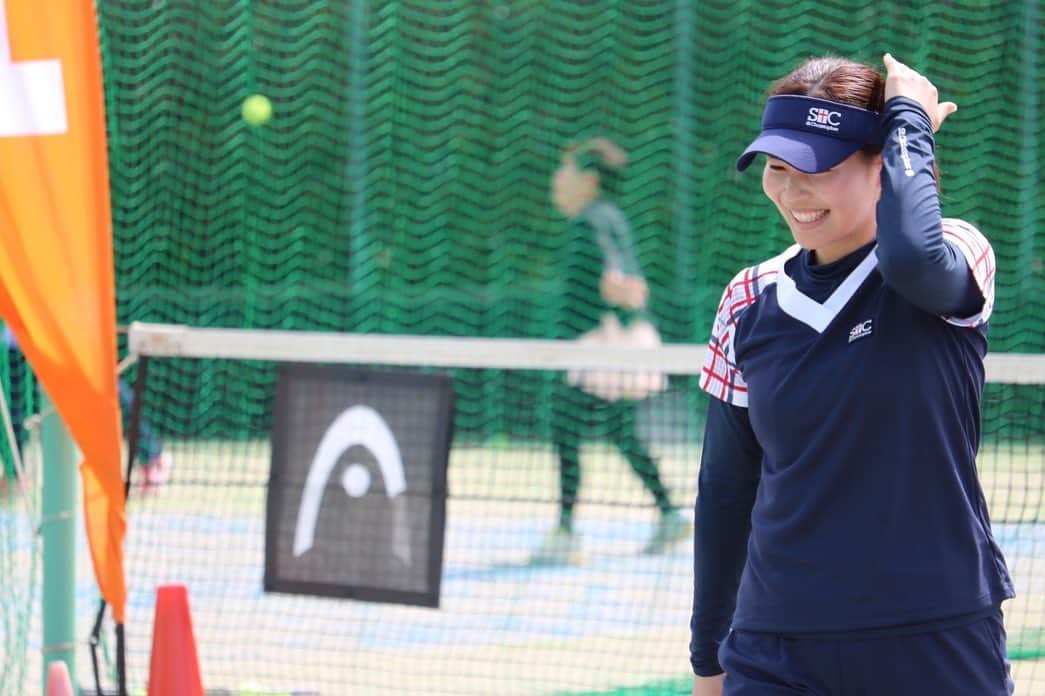 尾崎里紗のインスタグラム：「HEADイベントin新所沢🎾 ⁡ ⁡ ⁡ ⁡ ⁡ ⁡ ⁡ #headboom #glico#powerproduction #head#headtennis_official#headjapan#teamhead #stchristopher#セントクリストファー#センクリ#テニック #株式会社タイド#TIDE. #gram3#グラムスリー #エステ#tbc_aesthetic#エステティックtbc #尾崎里紗#risaozaki #tennis#tennisplayer#テニス#fitness」
