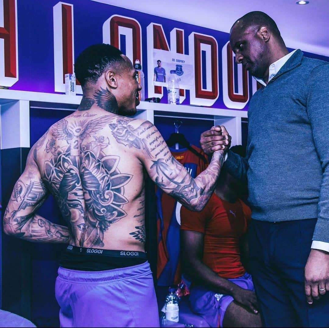 ナサニエル・クラインのインスタグラム：「Wembley here we come 💪🏾🔴🔵」