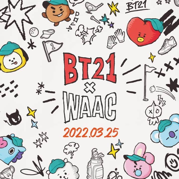 BT21 Stars of tomorrow, UNIVERSTAR!のインスタグラム