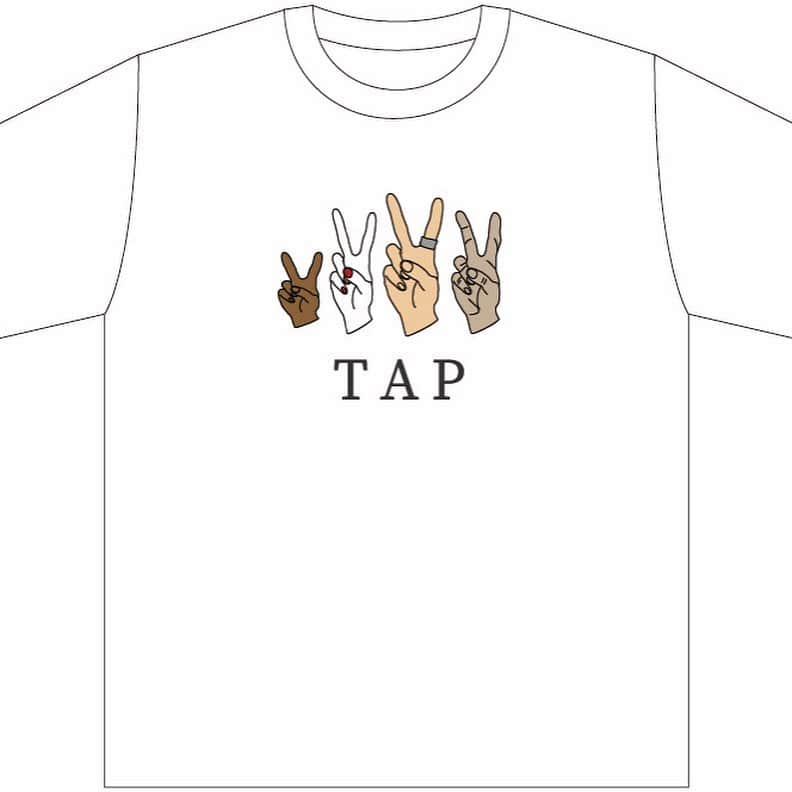 AIのインスタグラム：「【チャリティーTシャツ / Charity T-shirts】  今何ができるか、  We can  Take Action for PEACE!!!!!!  (TAP)(タップ)！！！！  そのためにこのTAPアカウント @take_action_for_peace がある。なので早急にTシャツを作ってその売上を寄付して、それを私も信用してる人(ずーっと世界が平和に向かっていくように活動をしてて一回やって終わりじゃない、昔から動いてて今もずっと変わらずやってる森下雄一郎って人です)に託して平和のために使っていただきたいと思います。  是非世界の平和のために一緒にTAPしましょう✌️✌️✌️  Let’s make the world come together and make peace together…..  We can do anything if we do it together.  So please let’s start helping each other❤️ we are all connected .  All we need is love right now🙏  TAPのロゴをメインに背面にはAIのメッセージを添えたチャリティーＴシャツ。  ※こちらの商品は必要経費を除いた金額をSENDto2050 PROJECT～世界を地球を救う旅～に寄付いたします。来週中に人道支援のため現在ロシアに入っている森下雄一郎がウクライナ東部とロシアとの国境付近で支援物資が行き届いていないエリアを目指して支援物資を届ける予定なので本日より3/28(月)までと短い期間ですがチャリティーTシャツの応募を受付させていただきます。  詳細はこちら（プロフィールにリンクを貼ります） For more information（link in my bio）  http://aishop2016.shop5.makeshop.jp/takeactionforpeace」