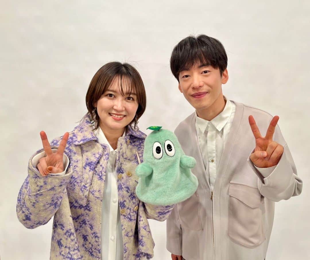 サーヤのインスタグラム：「松永さん夜露死苦ね #沼ハマ #4月から新MC」