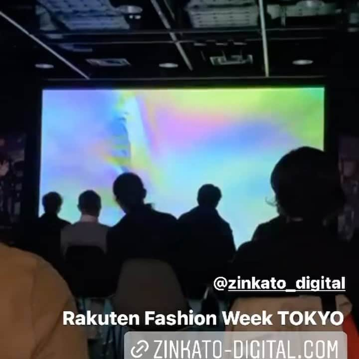 Taeko Mitamura - 三田村妙子のインスタグラム：「ZIN KATO x Yuki Mitamura 2022 A/W - Rakuten Fashion Week TOKYO public viewing @zinkato_digital」