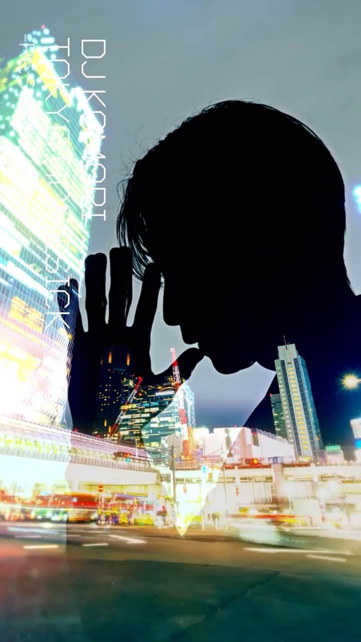 のインスタグラム：「DJ KOMORI / TOKYO HOMESICK - Re:Start feat. Linus  O U T N O W プロフィールのリンクよりどうぞ✨🎧 Music Link in bio🔗  #tokyohomesick #SUGARBITZ #djkomori #tokyonight #tokyonightview #instamusic #newmusic #rnbmusic」