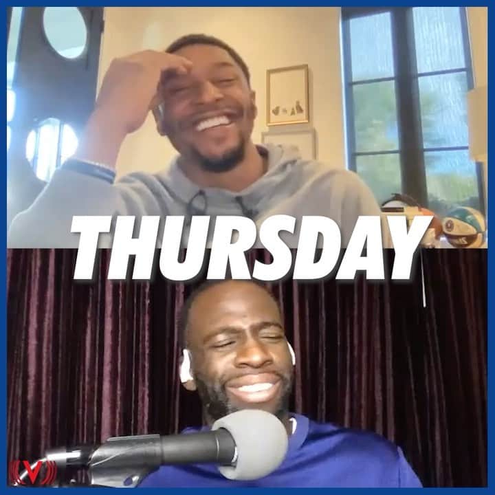ドレイモンド・グリーンのインスタグラム：「Convo was so good, we need an extra day to get it ready for you  Thursday: @bradbeal3 x @money23green」