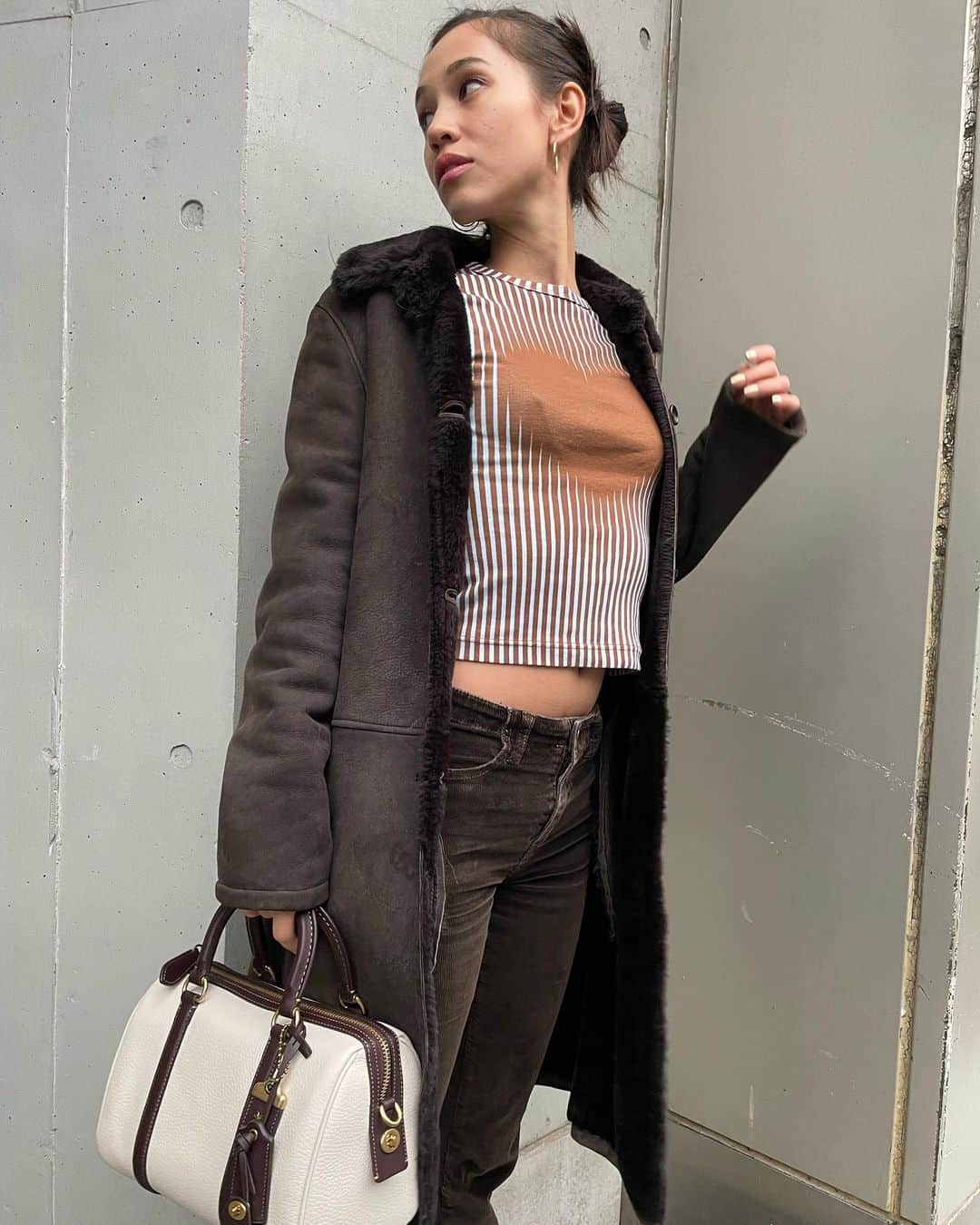 水原希子 さんのインスタグラム写真 - (水原希子 Instagram)「🤍🤎🤍🤎🤍 #TheRogueBag #CoachNY @coach」3月23日 11時39分 - i_am_kiko