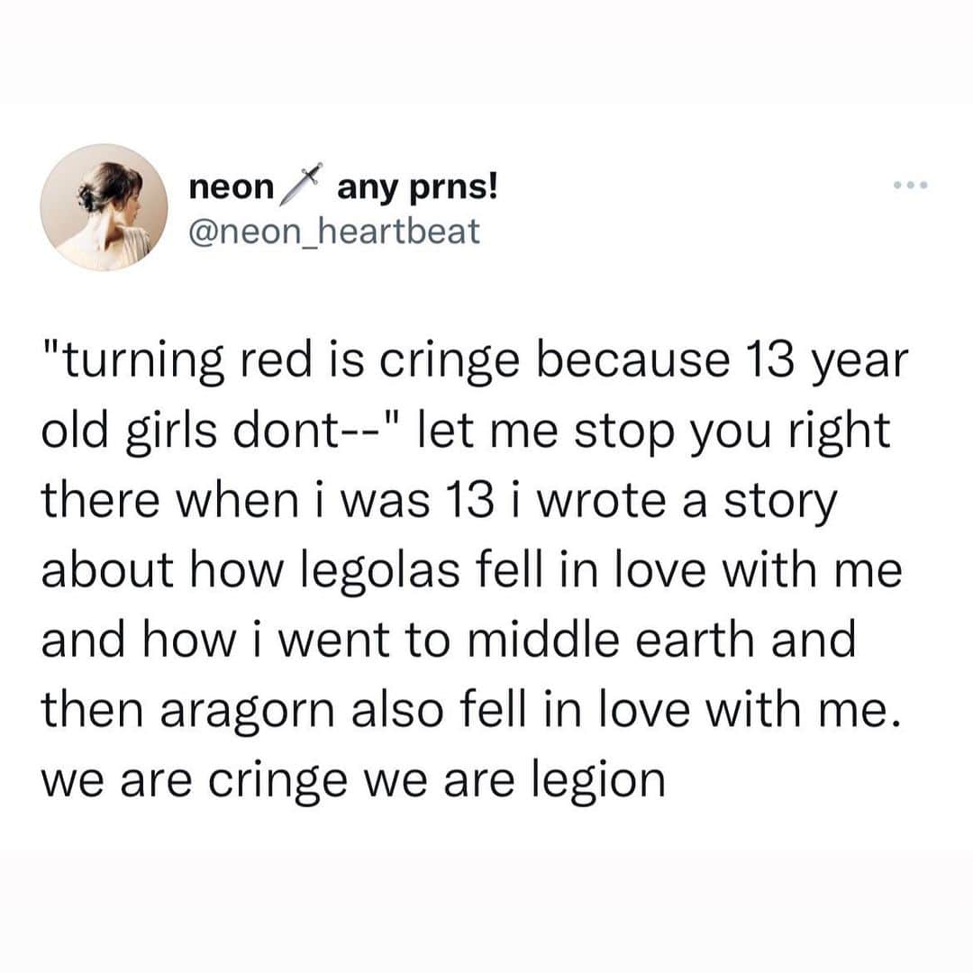 Average Parent Problemsのインスタグラム：「Tell me the cringiest thing you did as a 13yo! I feel like I could write a novel.   credit: neon_heartbeat on twitter」