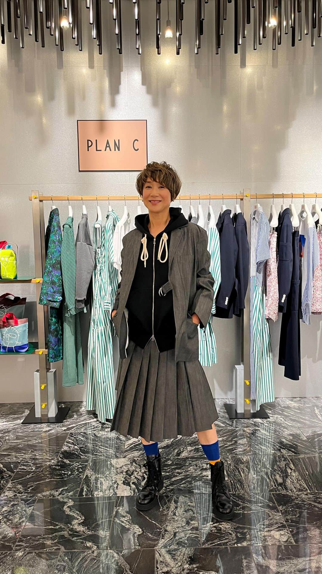 のインスタグラム：「PLAN C 伊勢丹新宿店インスタライブご覧頂きありがとうございました✨  #PLANC #ALIITA @plan_c_official  @aliita.official」