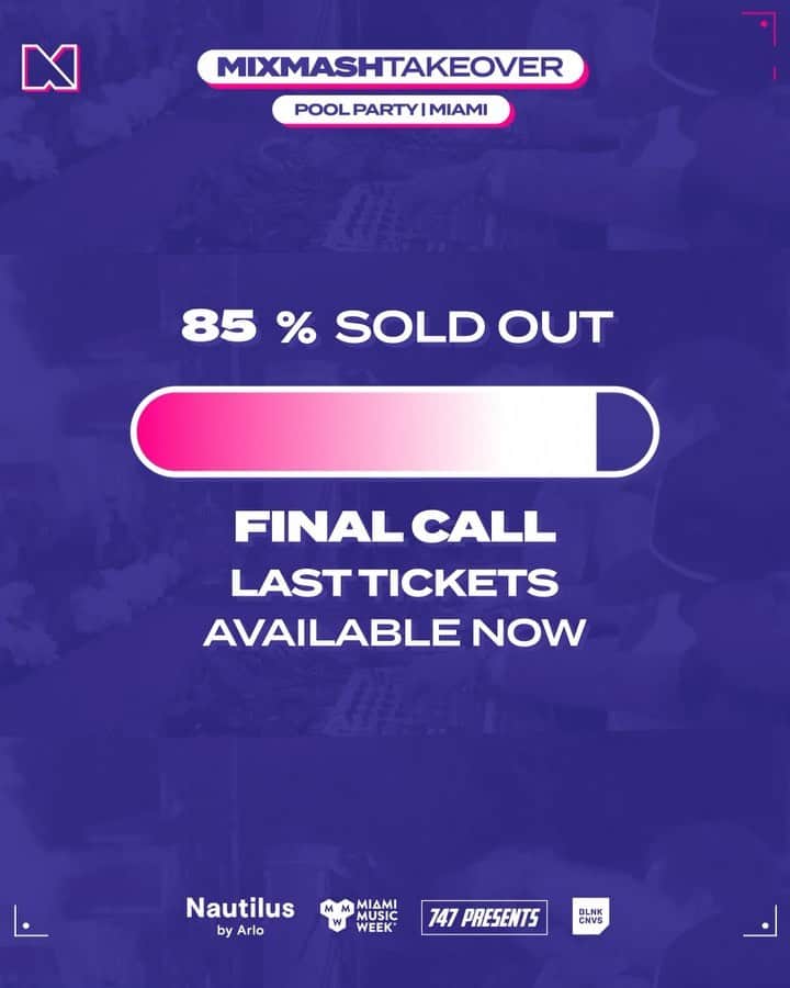 レイドバック・ルークのインスタグラム：「🎉TICKETLINK IN BIO🎉 Only 2 DAYS LEFT until our Miami Pool Party, tag your party people and get your tickets quick! 🔥」