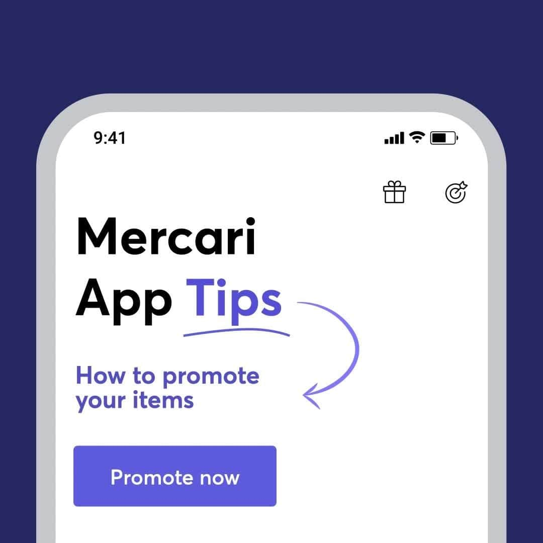 Mercariのインスタグラム：「What a difference promoting can make! Get more 👀’s on your items with this quick tip.」