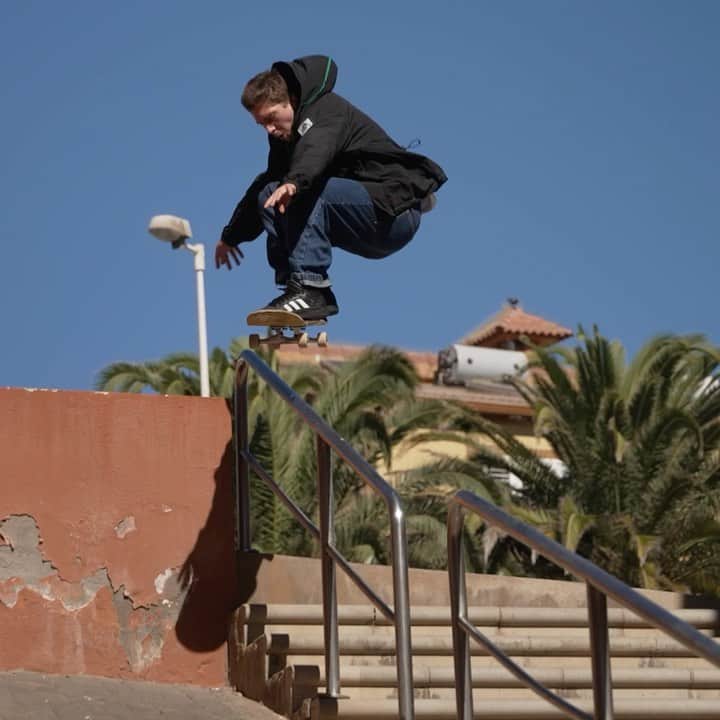 adidas Skateboardingのインスタグラム：「/// @clubmaiteee, @hermannstene, @nielsbennett, and @jumpmanblanco in Gran Canaria 🏝. • #adidasSkateboarding 🎥 @torstenfrank」