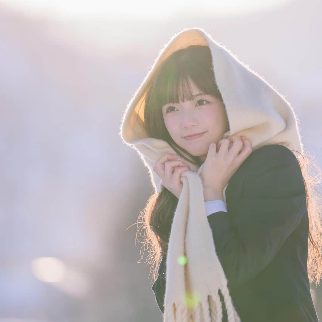 茶叶小果のインスタグラム：「每个冬天的句点都是春暖花开。❄️」
