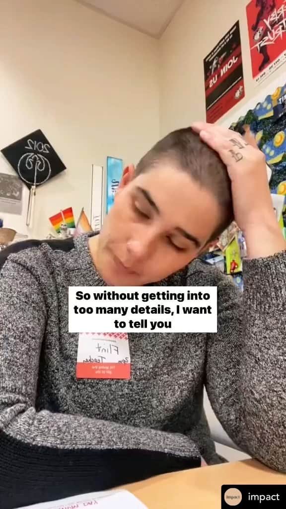 レイチェル・レフィブレのインスタグラム：「THIS. ♥️🌈 Posted @withregram • @impact Via @justflintisfine 🧡」